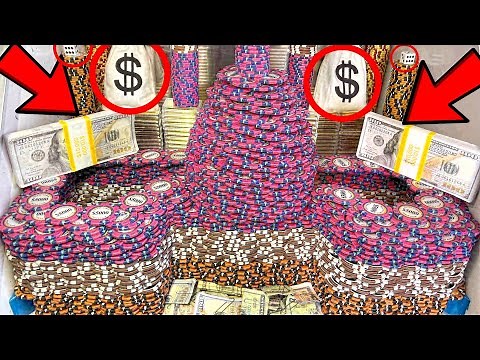 WORLD’S “LARGEST” U.S CAPITOL TOWER CRASH! HIGH LIMIT COIN PUSHER MEGA MONEY RECORD JACKPOT!