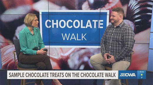 Enjoy some chocolate treats during annual Chocolate Walk in Des Moines