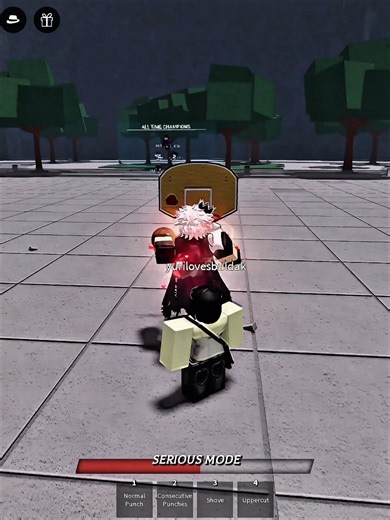 Trying Back dash Rizz In TSB...😶 #thestrongestbattlegrounds #roblox #tsbg