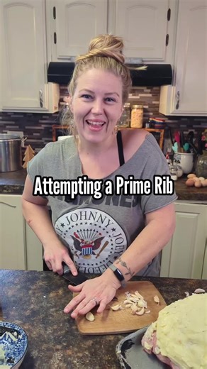 Attempting Prime Rib for New Year’s Eve Attempting a prime rib for New Year’s Eve dinner. Not perfect and maybe a little overcooked, but I think it’s still going to taste good — and that’s what matters. #NewYearsEve #HomeCooking #ComfortFood #FromScratch #homesteadlife