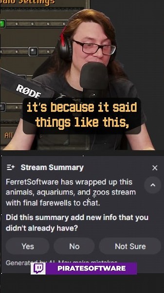 Twitch AI Summary