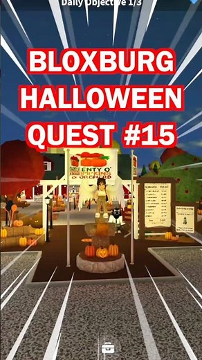 Quest 15: Bloxburg Halloween Update #bloxburg #bloxburgupdate #roblox #bloxburgquest #gaming