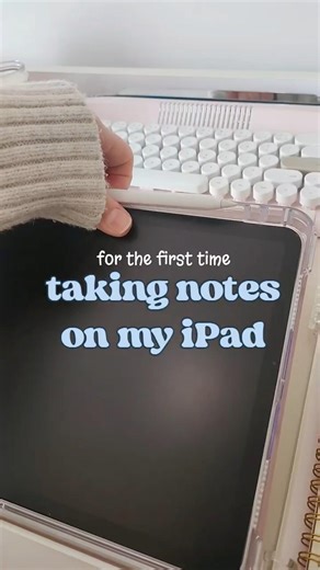 ASMR iPad Note-Taking with Me! ✏️🧸 Aesthetic & Cute Digital Notes #ipad