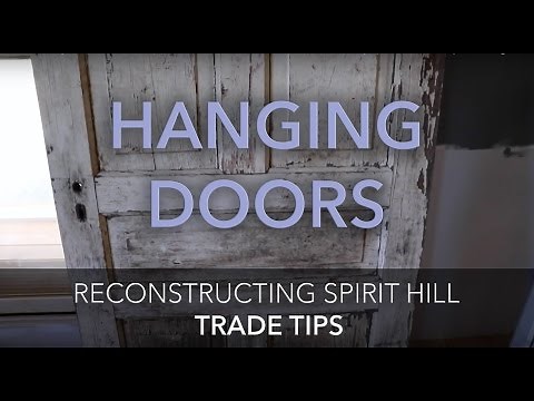 How to BUILD A DOOR FRAME to Hang or Install Old or Antique Doors - Trade Tips