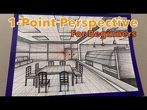 One Point Perspective for Beginners | Tutorial | Bakery |