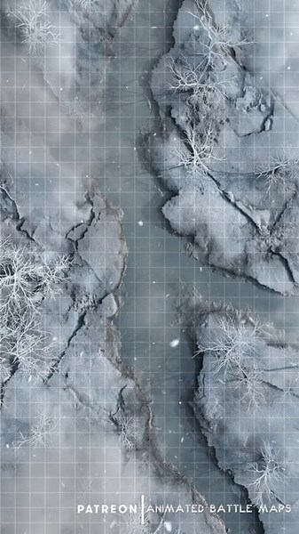D&D | Coldmarsh Free Grid | Animated Battle Maps
