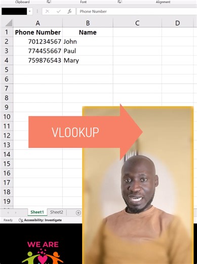 let's talk VLOOKUP #excel #dataanalytics #totmind