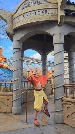 Meet the Airbending Master, then ride the airwaves on our Avatar Airbender ride. Avatar Aang has been reborn to Pleasure Beach Resort for 2024.🌪 #swapthescreensforscreams | Pleasure Beach Resort