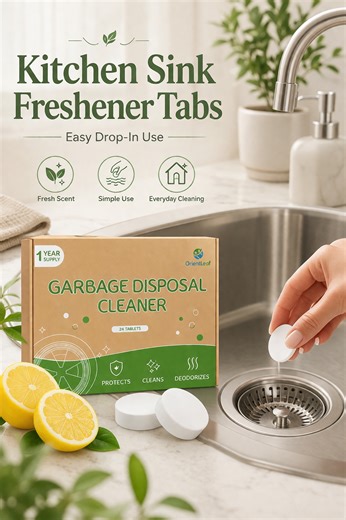 Watch Garbage Disposal Cleaner Tablets | Easy Sink Routine on Amazon Live
