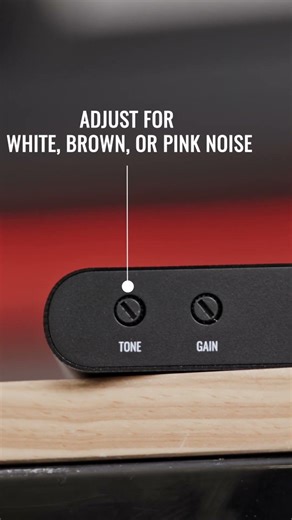 White Noise Sound Masking Generator: The Pure Resonance Audio SMG1