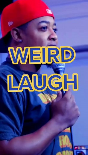 weirdest laugh at a comedy show ever 😂