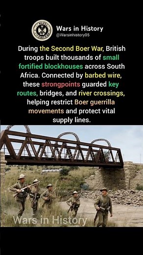 British Blockhouses: The Hidden Weapon of the Boer War #militaryhistory
