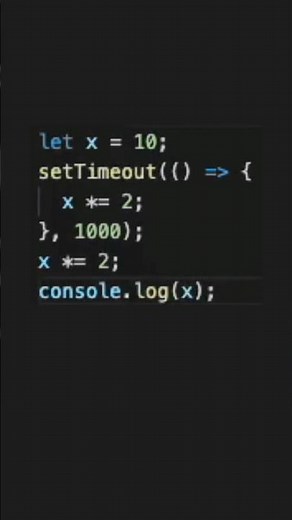 What is the output of this code?