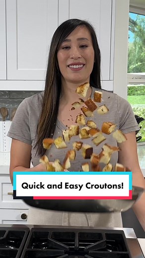 Quick and Easy Croutons!