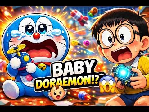 Doraemon Turns Into a Baby?! 😱🍼 - 2 | Funny & Emotional Kids Story | Doraemon New Episode #doraemon