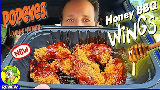 Popeyes® Honey Bbq Wings Review