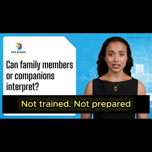 Never Use Children as Interpreters
