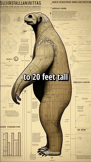 Discovering the Giant Sloth: The Enormous Herbivore of the Ice Age