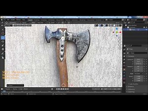 Modeling a Viking Axe in Blender 2.91 - Part 1
