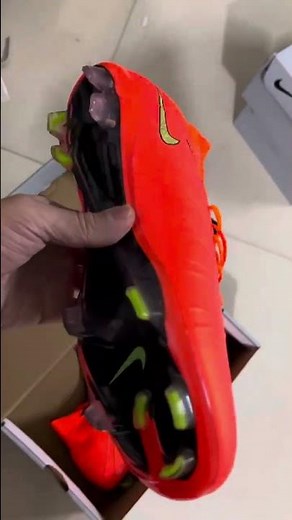 Nike Mercurial Superfly 4 CR7 FG Firm Ground Soccer Cleats - Orange/Yellow/Black