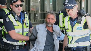 Melbourne’s homeless people told to move on