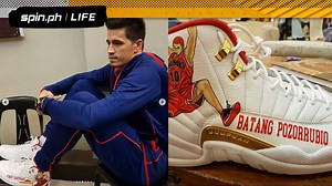 WATCH: Marc Pingris' Jordan 12s get Sakuragi custom for PBA Opening