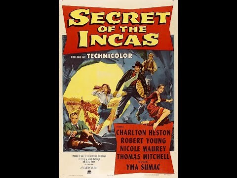 Secret Of The Incas (1954) HD 1080p Full Adventure Movie | Charlton Heston