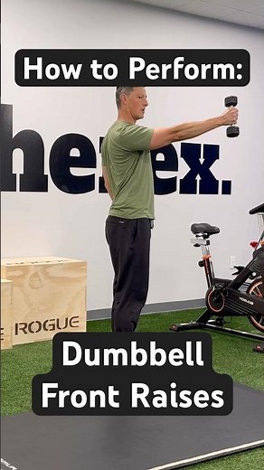 How to Perform: Alternating Dumbbell Front Raises
