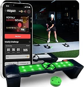 Reflex Sticks Challenge Game, Hand Eye Coordination Training Toy with 3 Adjustable Speeds, Reaction Time Training for All Ages (Yellow)