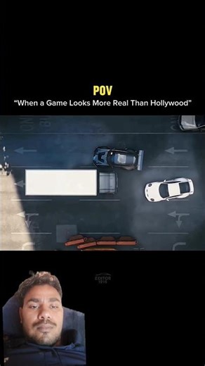 When a Game Looks More Real Than Hollywood | Unreal Engine 5 Cinematic Editing #shorts #automobile