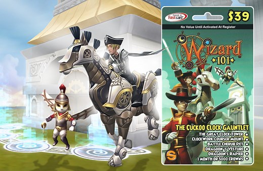 Wizard101 Cuckoo Clock Gauntlet Bundle