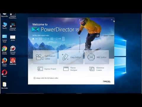 Uninstall CyberLink PowerDirector 15 Ultimate in Windows 10