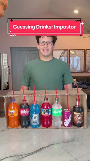 Guessing Drinks: Impostor Edition — 7-Drink Taste Test