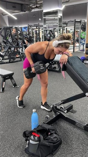 Incline Single Arm DB Row