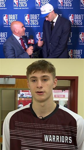 25K views · 320 reactions | Travis Lee WMTW has been following Cooper Flagg's basketball journey since before the start of his freshman season at Nokomis Regional High School in Newport, Maine. The two reunited Wednesday night after Flagg was picked No. 1 overall in the NBA draft. #cooperflagg #nbadraft #nba #basketball #maine #newportmaine #themaineevent #flaggday #dallas #dallasmavericks | WMTW-TV | Facebook