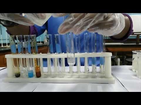 Identification of Cations with NaOH ₍aq₎