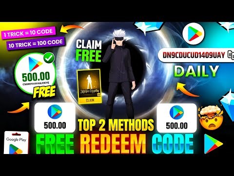 TOP 2 - FREE REDEEM CODE APP 2026 | GOOGLE PLAY REDEEM CODE | FREE REDEEM CODE