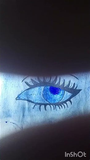 ocean eyes 👁️🧿 #cover #art #drawing #sketch #shorts