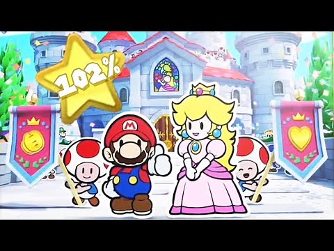 Paper Mario: The Origami King - Secret 102% Ending (No Deaths, No Accessoires) + Final Boss