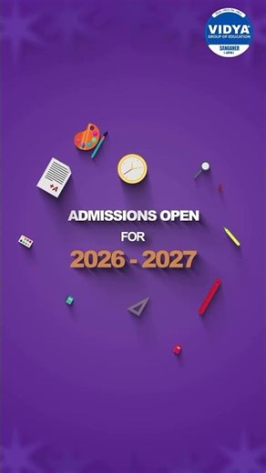📢 ADMISSION OPEN (Session 2026-27) | 🎓 VIDYA GROUP OF EDUCATION 🎓