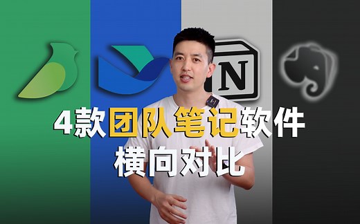 4款团队协作笔记软件对比