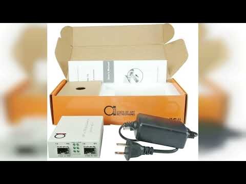 Review: SFP to SFP Fiber Media Converter - 2 x Standard Open SFP Slots - Supports Gigabit, Fas...