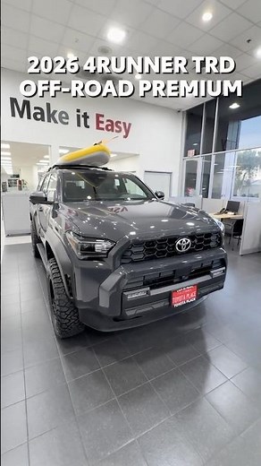 Performance Lift and Custom Wheels Upgrade on a Brand New 2026 Toyota 4Runner TRD Off-Road Premium