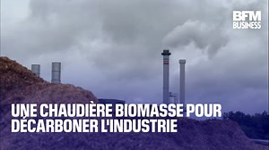 Une chaudière biomasse pour décarboner l'industrie