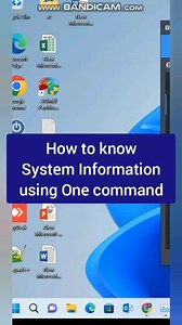 2.3K views · 23 reactions | how to Know System information using CMD #computertricks #systeminfo #CMD #shortcuts #computer #shortsvideo #shortcut #youtubeshorts #new #viralshort #ytshorts #youtube #computertipsandtricks #tipsandtricks #tips #shortsvideos #shortviral #shortfeed #todayreel #facebookreels #viralreels #viral Tech Whiz Ajith | Tech Whiz Ajith | Facebook