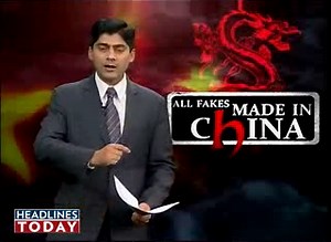 China, the biggest fake goods maker