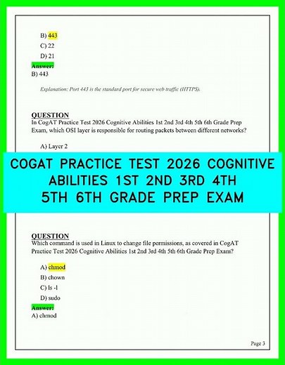COGAT PRACTICE TEST 2026 COGNITIVE ABILITIES 1ST 2ND 3RD 4TH 5TH 6TH GRADE PREP EXAM VIDEO COMPLETE