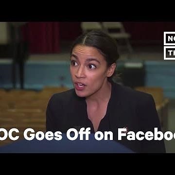 Alexandria Ocasio-Cortez Goes Off on Facebook and Zuckerberg | NowThis