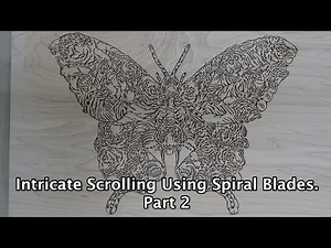 Intricate Scrolling using Spiral Blades Part 2