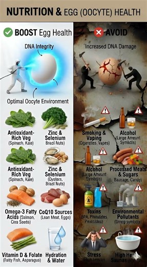 Mastering Fertility: The Ultimate Guide to Egg Health🥚✨ #shortvideo #healthyfood #shortsfeed #food